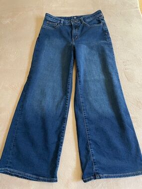 Girls wide leg jeans